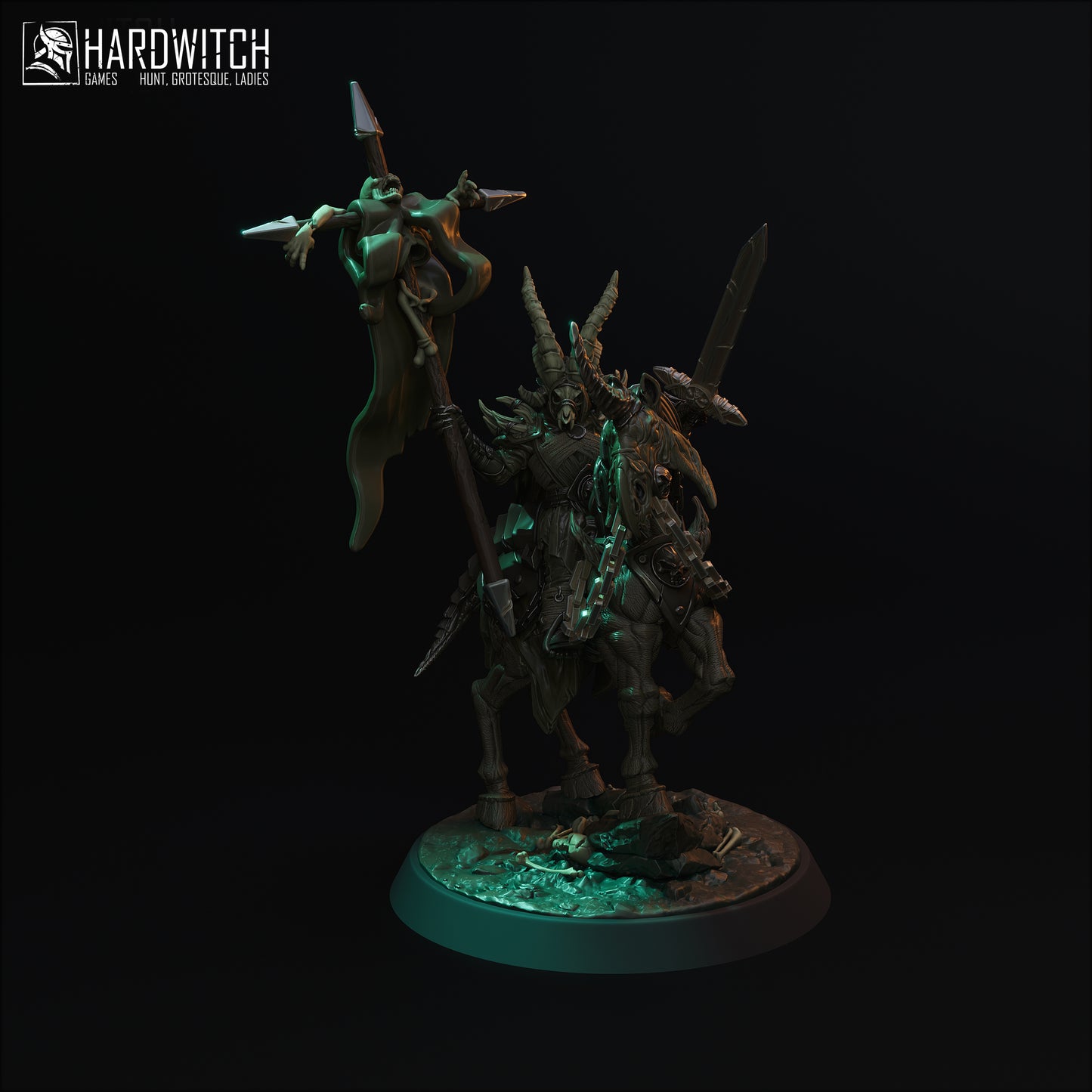 Mirtan Martise – Fiendish Warlord on Beastback