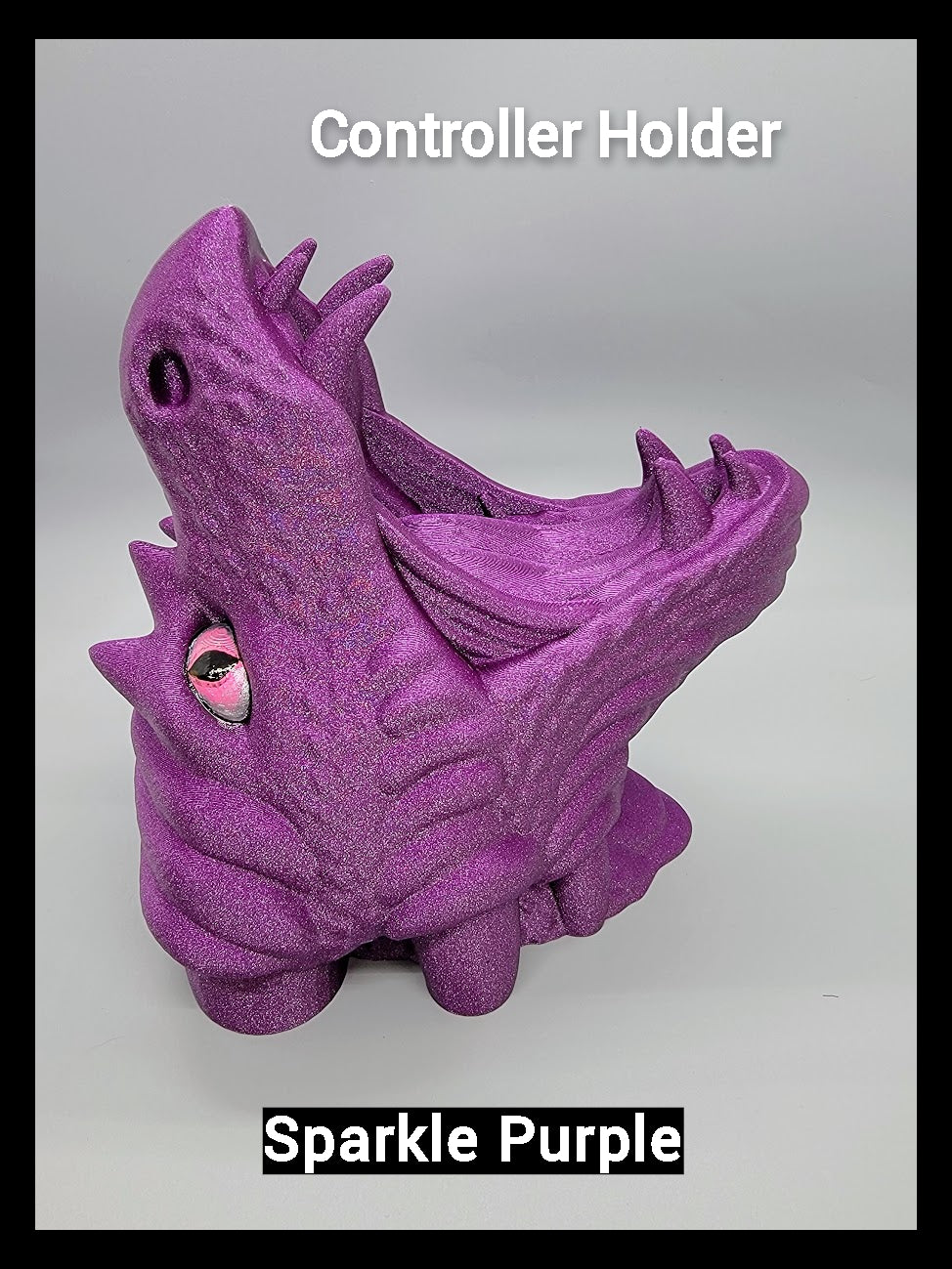 Custom Dragon & Wolf Headphone | Game Control Holder - Desk - Office - Furniture - Decor