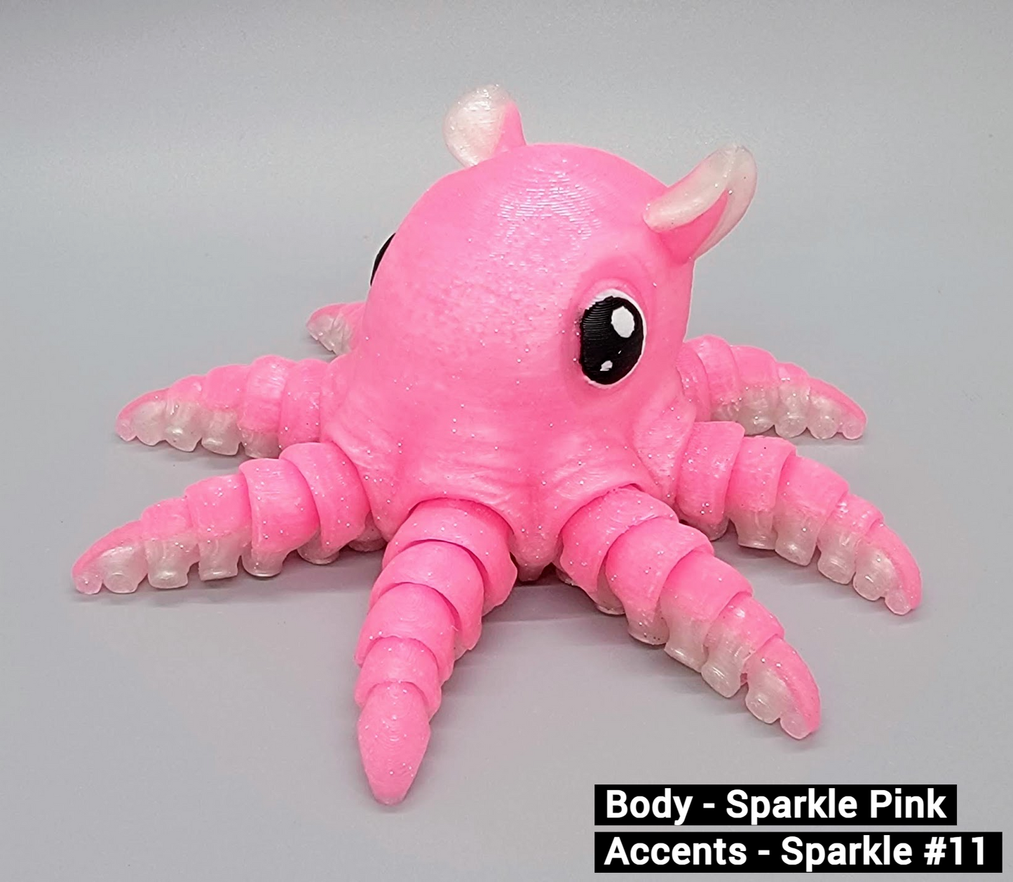 Flapjack Octopus Toy – Fun & Poseable Stress Reliever for All Ages | Sensory | Flexi | Custom Colors
