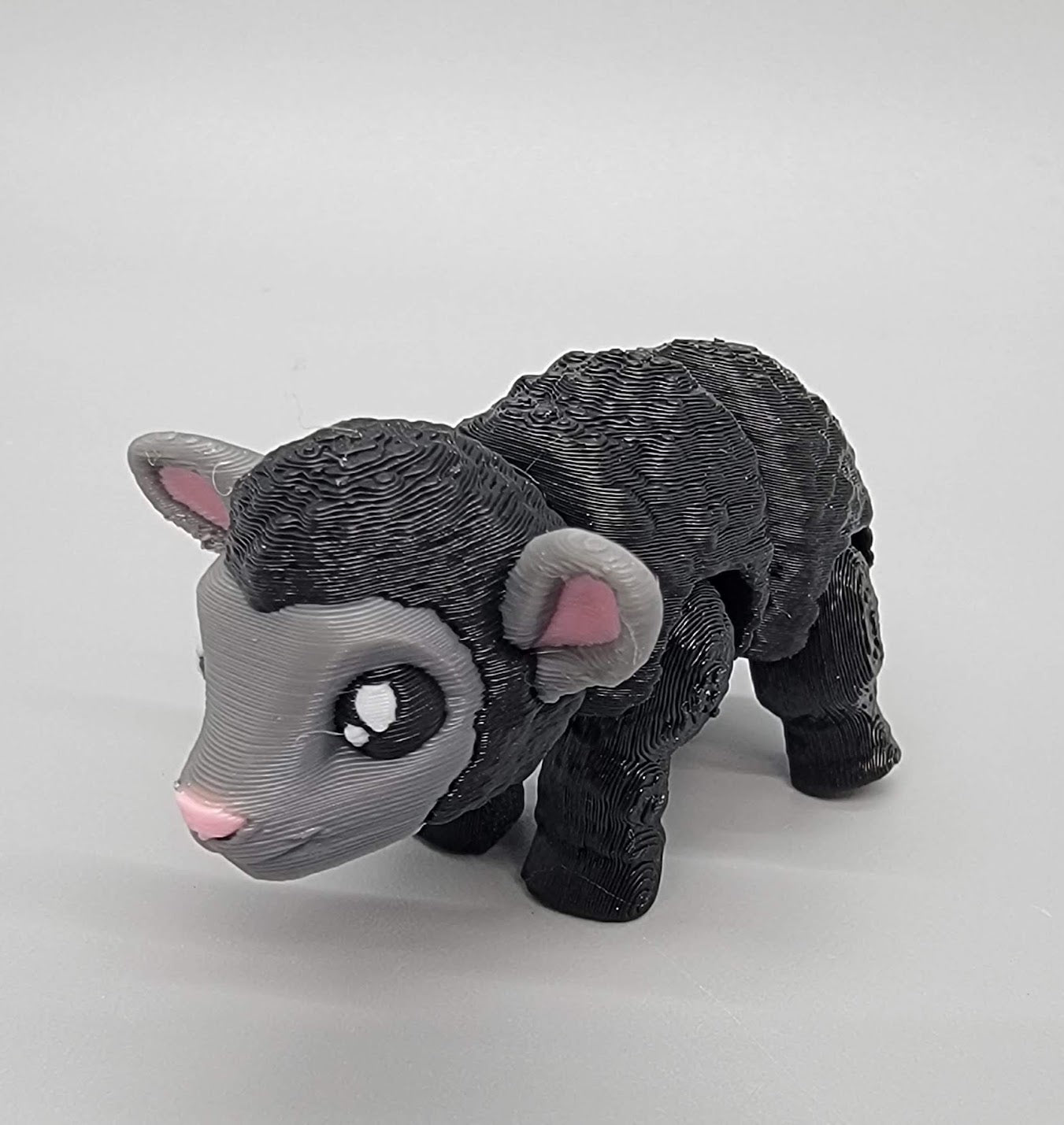Mini corderito de juguete o llavero | Colores personalizados disponibles