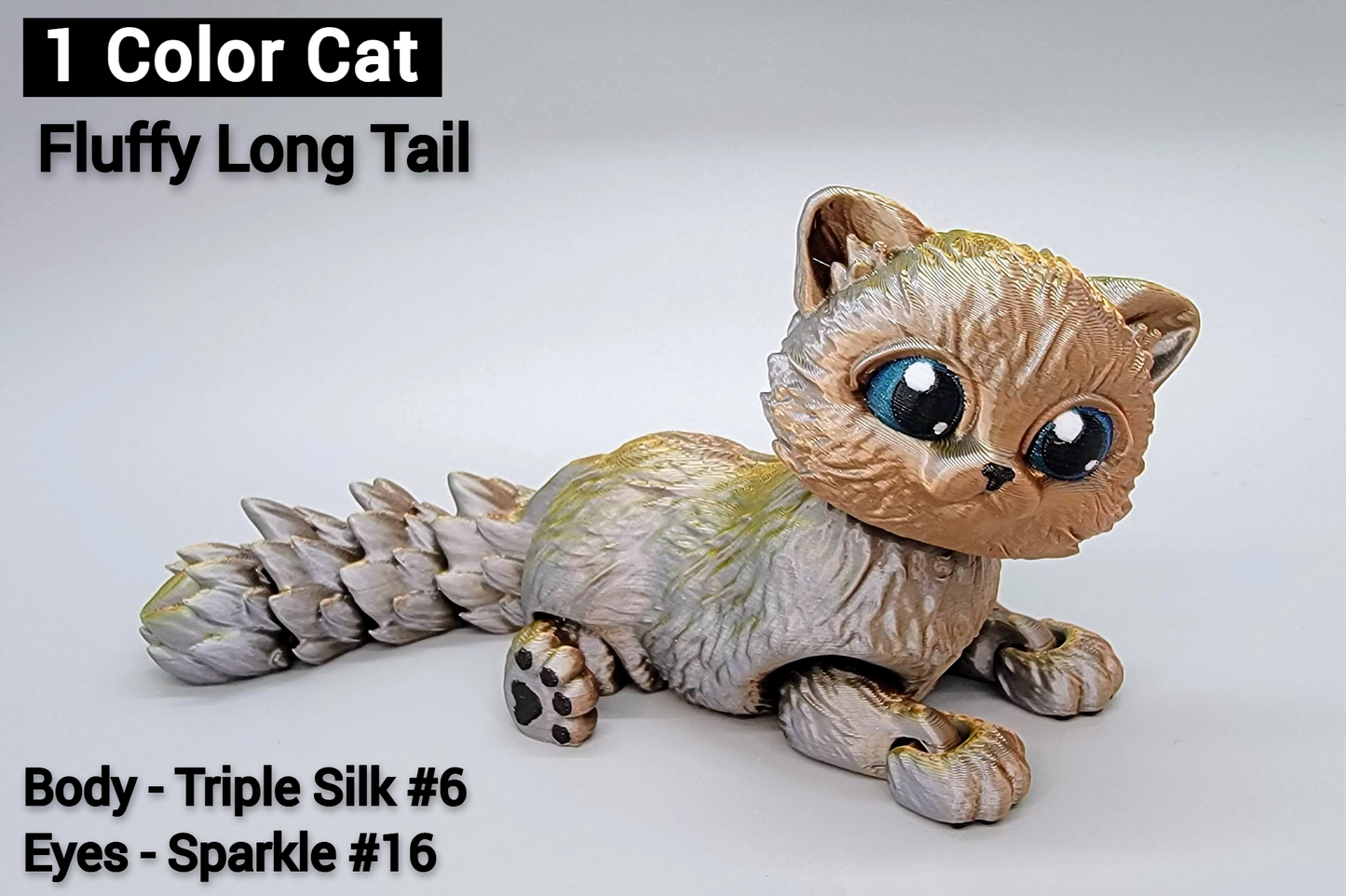 3D Printed Munchkin Cat Toy | Optional Cat Bed & House