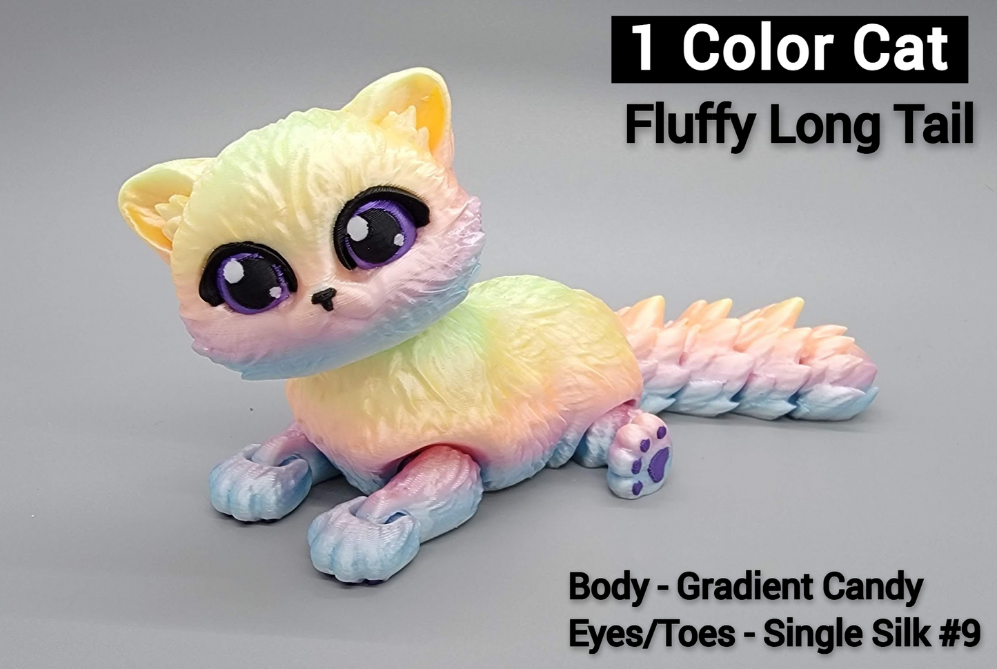 3D Printed Munchkin Cat Toy | Optional Cat Bed & House