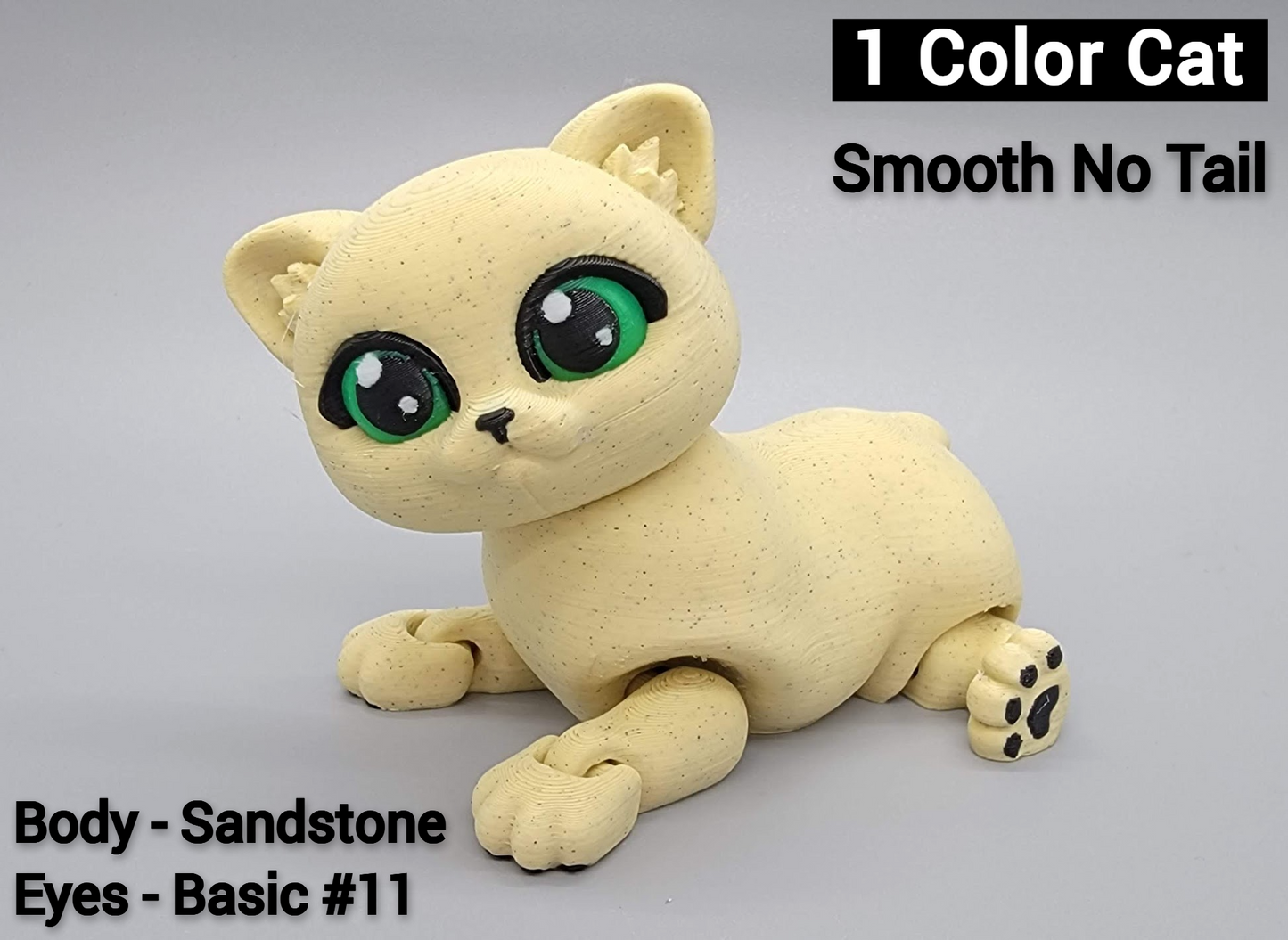 3D Printed Munchkin Cat Toy | Optional Cat Bed & House