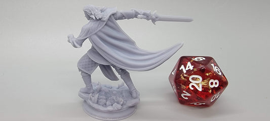 32mm Illirian of the Lost Fleet - Spellsword Artificer by D&K Custom Prints