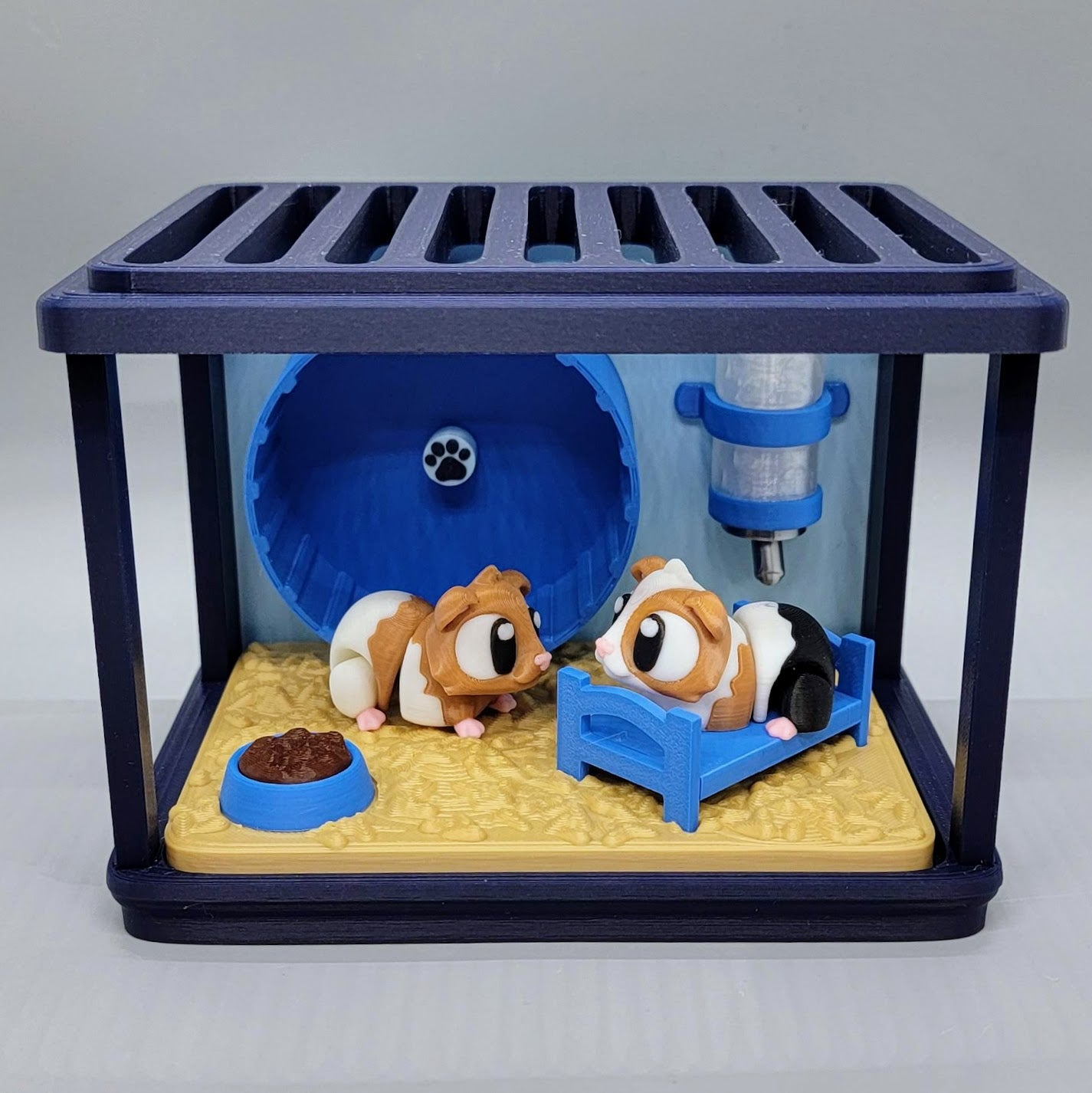 Flexi Guinea Pig Toy & Mini Cage Set