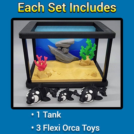 Flexi Orca — Mini Tank Playset