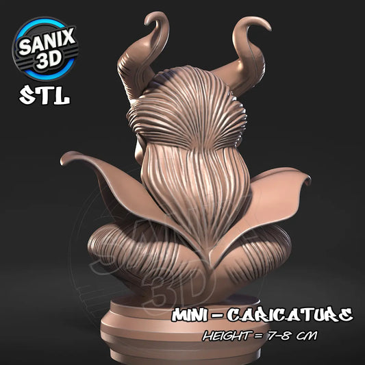 Maleficent – Caricature Bust