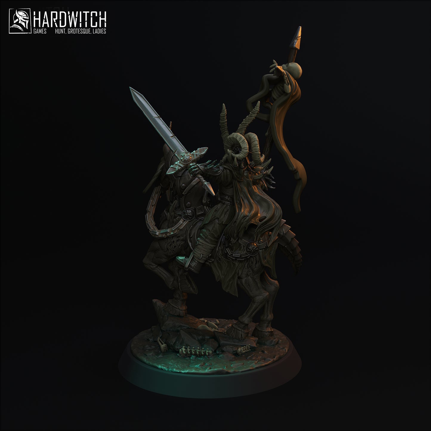 Mirtan Martise – Fiendish Warlord on Beastback