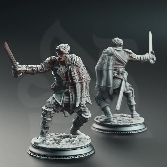 Corin of Lamhet - Half Elf Duelist