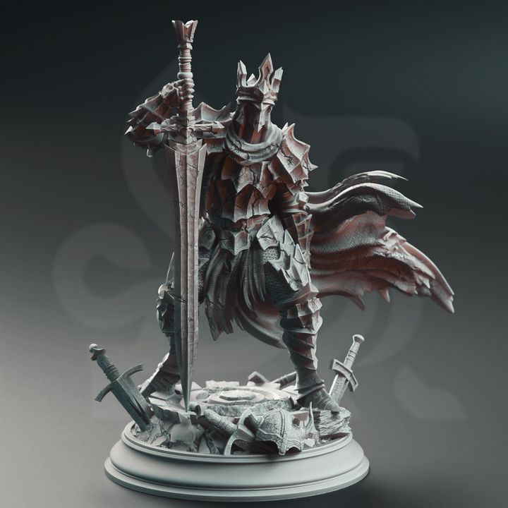 Ser Elias the Forgotten Void Knight | 32mm & 75mm Resin Miniature | DM Stash