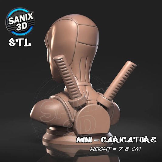 Deadpool – Caricature Bust