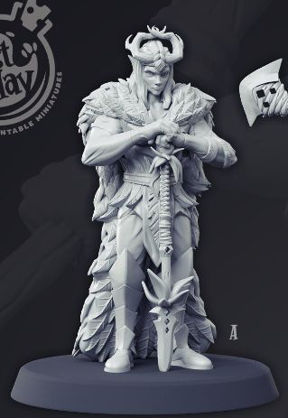 Fairy King forest fantasy resin miniature figure in multiple poses high detail