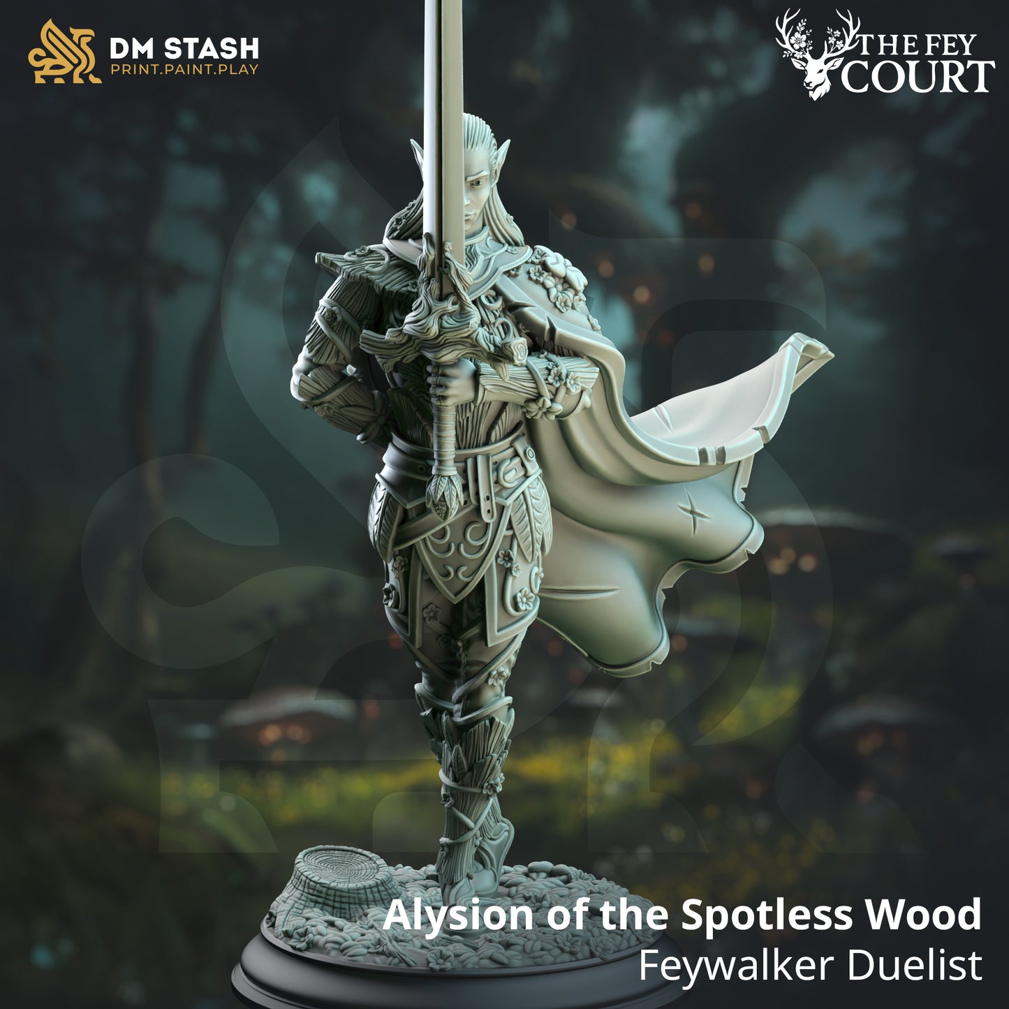 Fey Elf Duelist - Alysion of the Spotless Wood