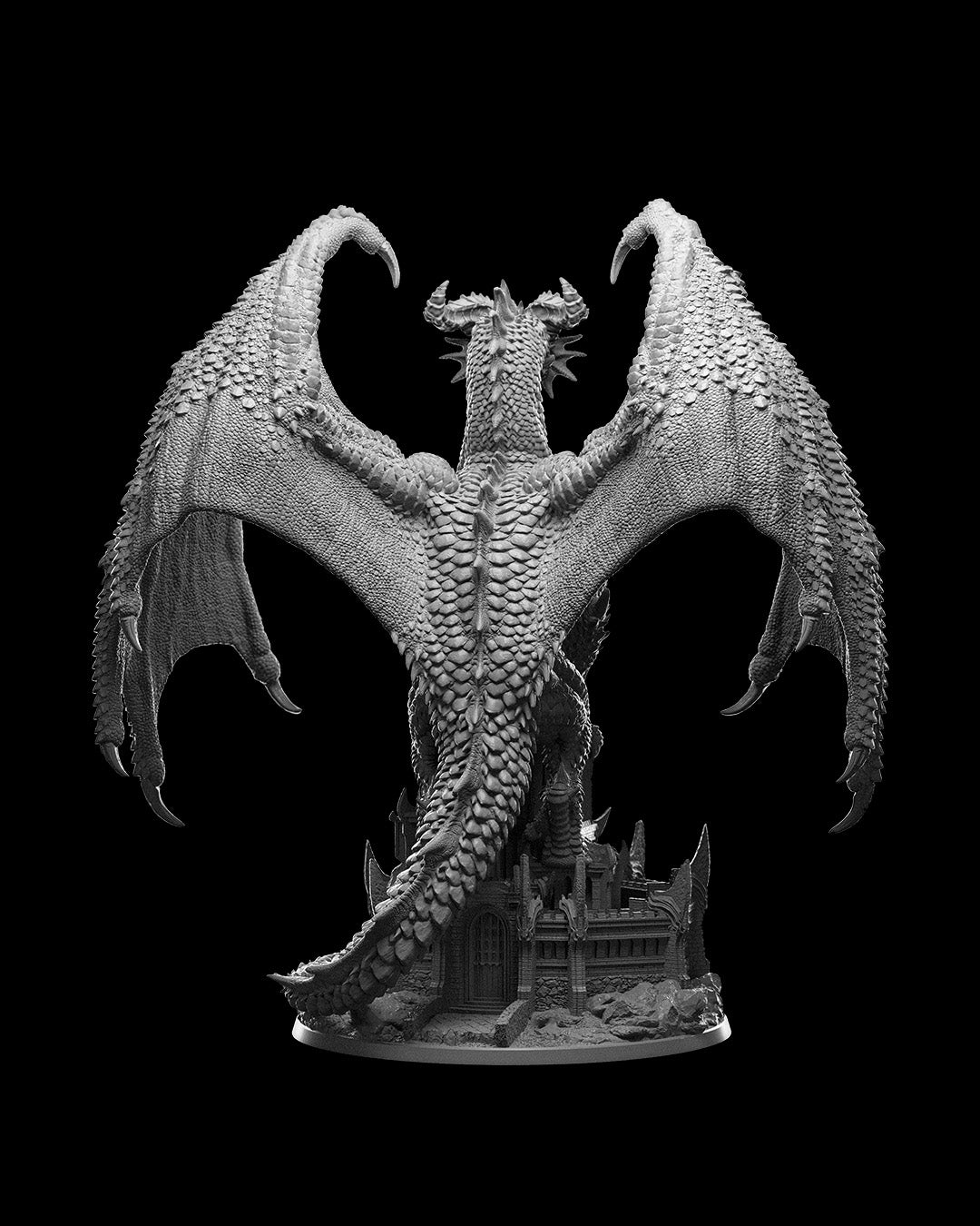 Arnya, The Ember Wing Statue