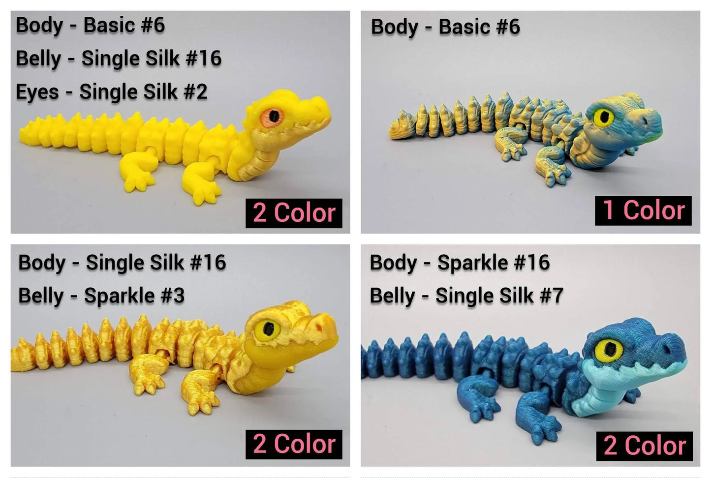 Custom Alligator Toy