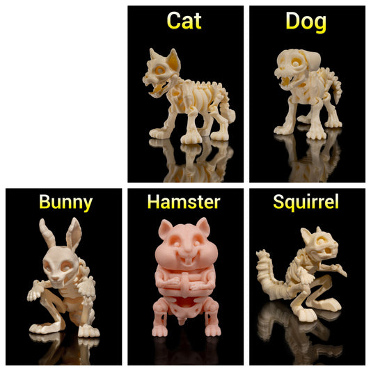 Articulated Animal Skeleton Toys
