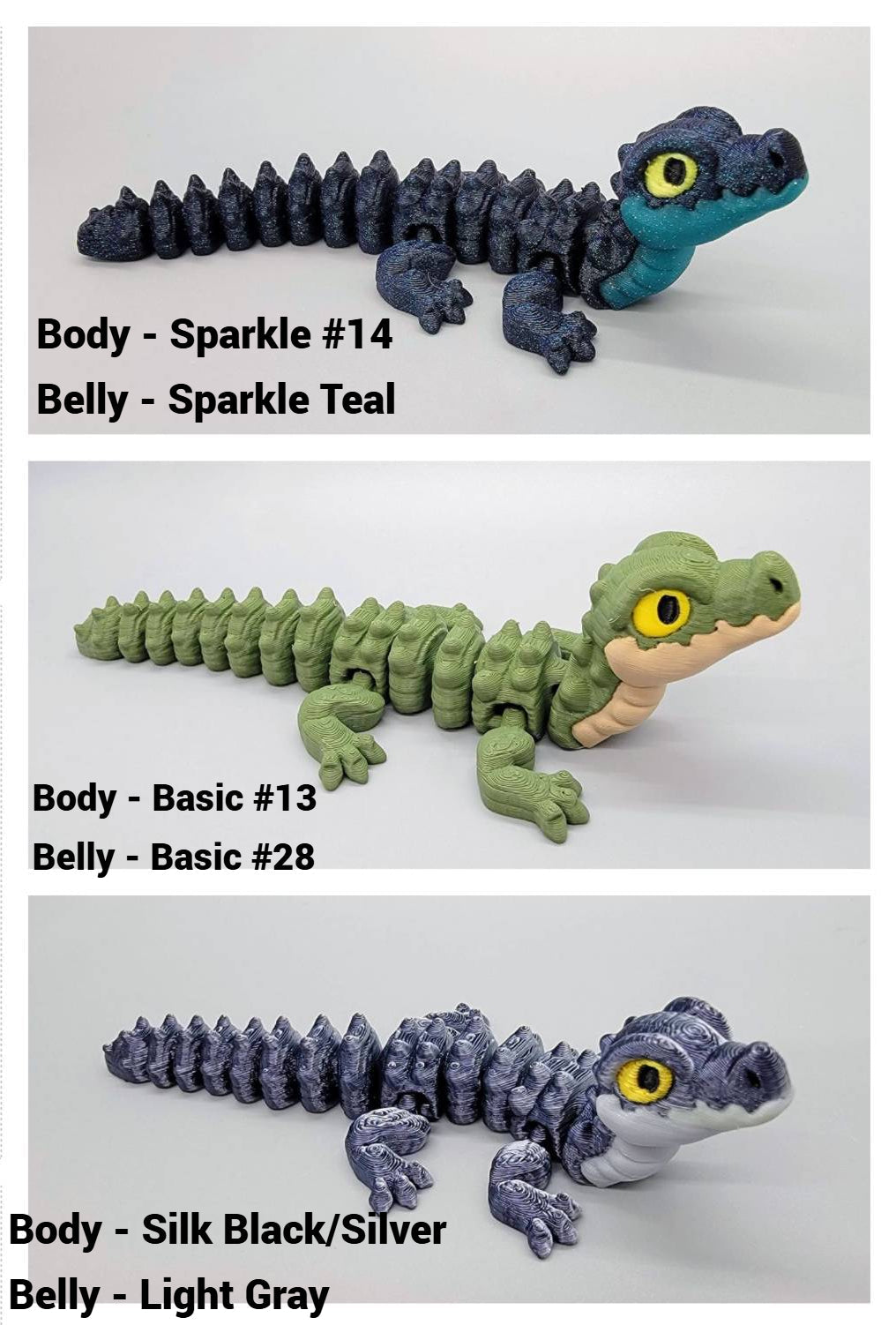Custom Alligator Toy