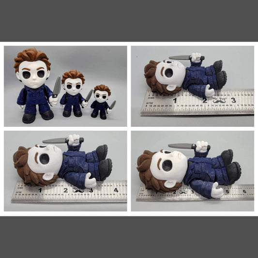Chibi Masked Slasher – Articulated Toy
