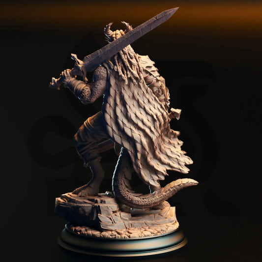 Skraa Dark-Eye – Black Dragonkin Barbarian