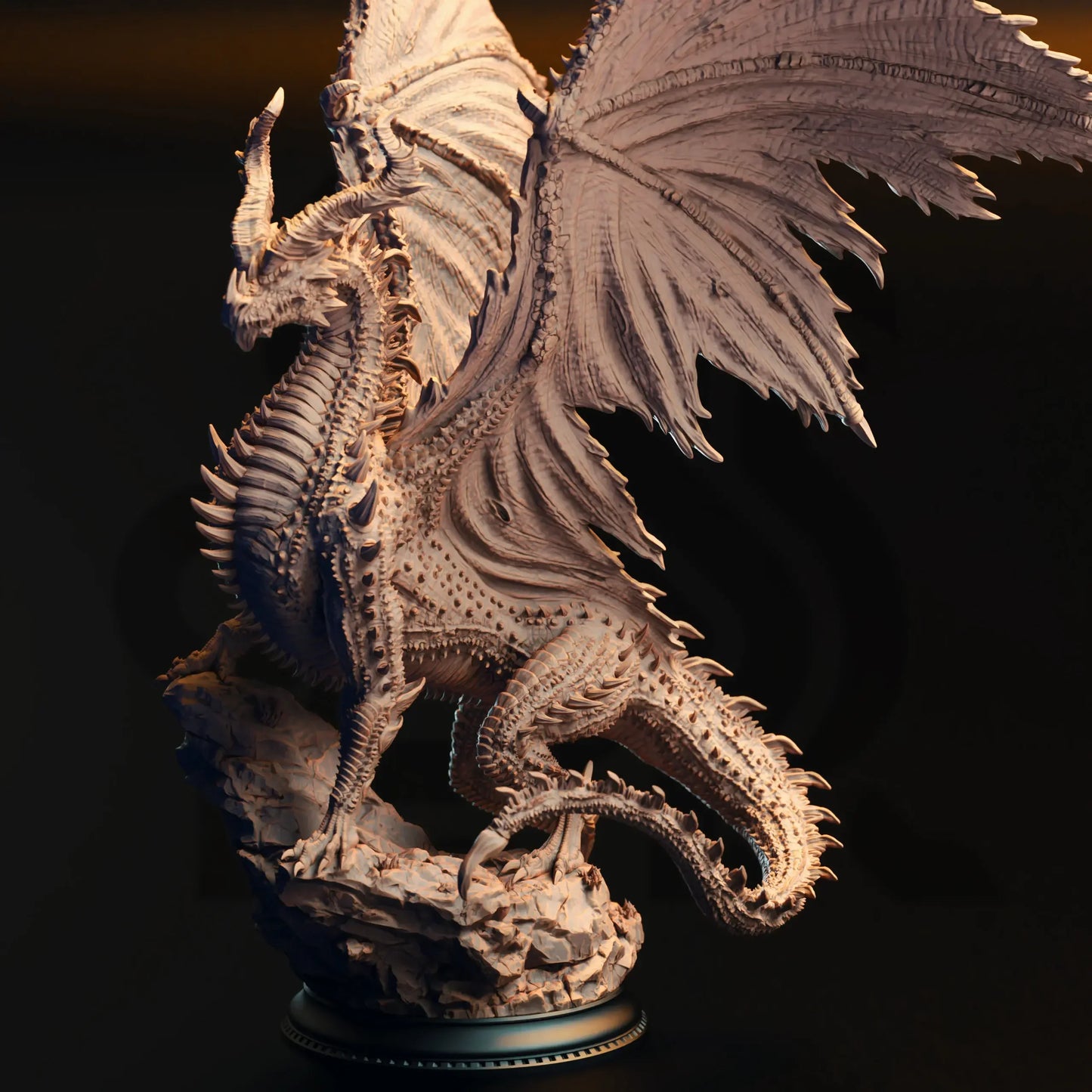 Sovram the Betrayed - Ancient Black Dragon