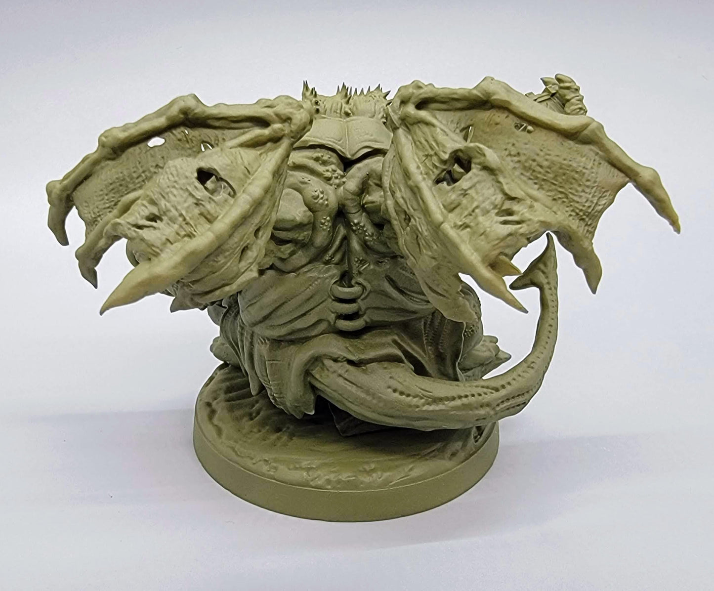 Courtier of Greed Primed in Olive Green variant by D&K Custom Prints