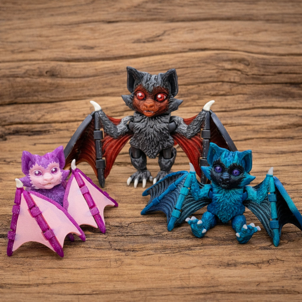 Ahool Monkey Bat – Articulated Cryptid Toy | Custom Collectible