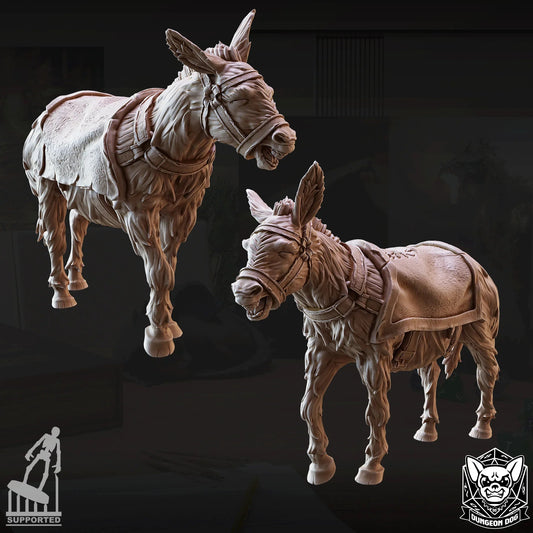 Pack Donkey – Terrain & Companion Prop