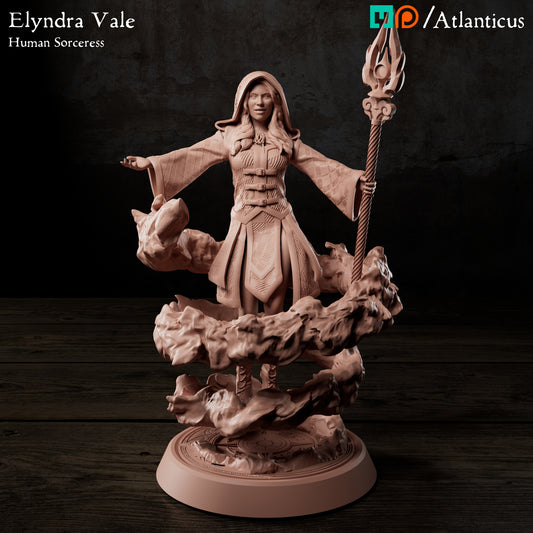Elyndra Vale - Human Sorcerer