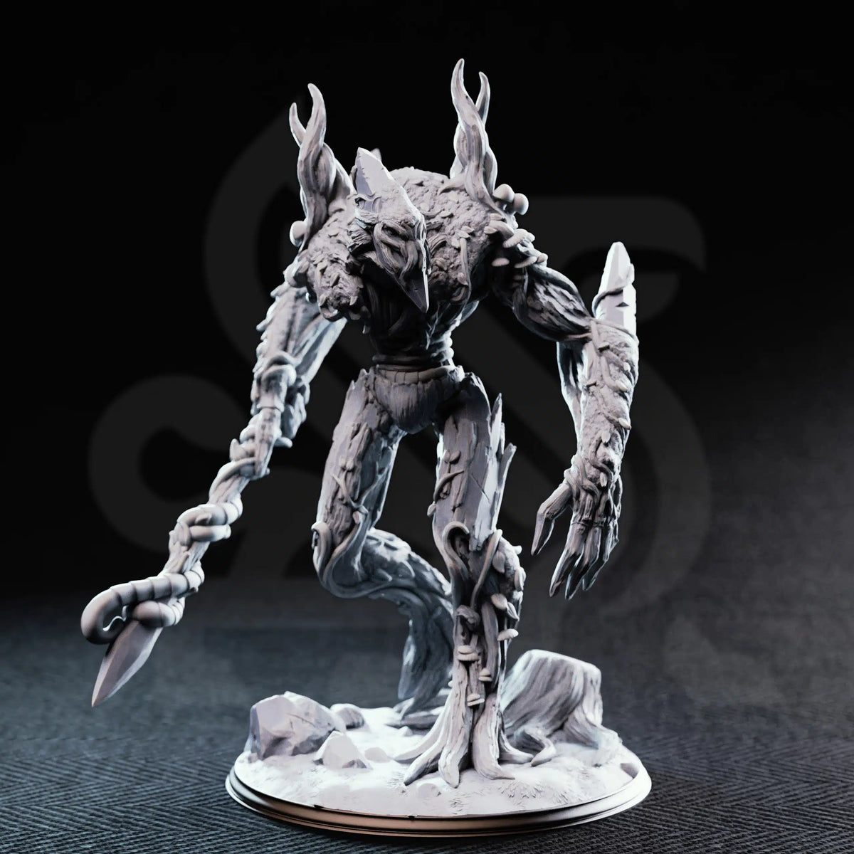 Evarak, Treant of Duskweave – Huge Fey