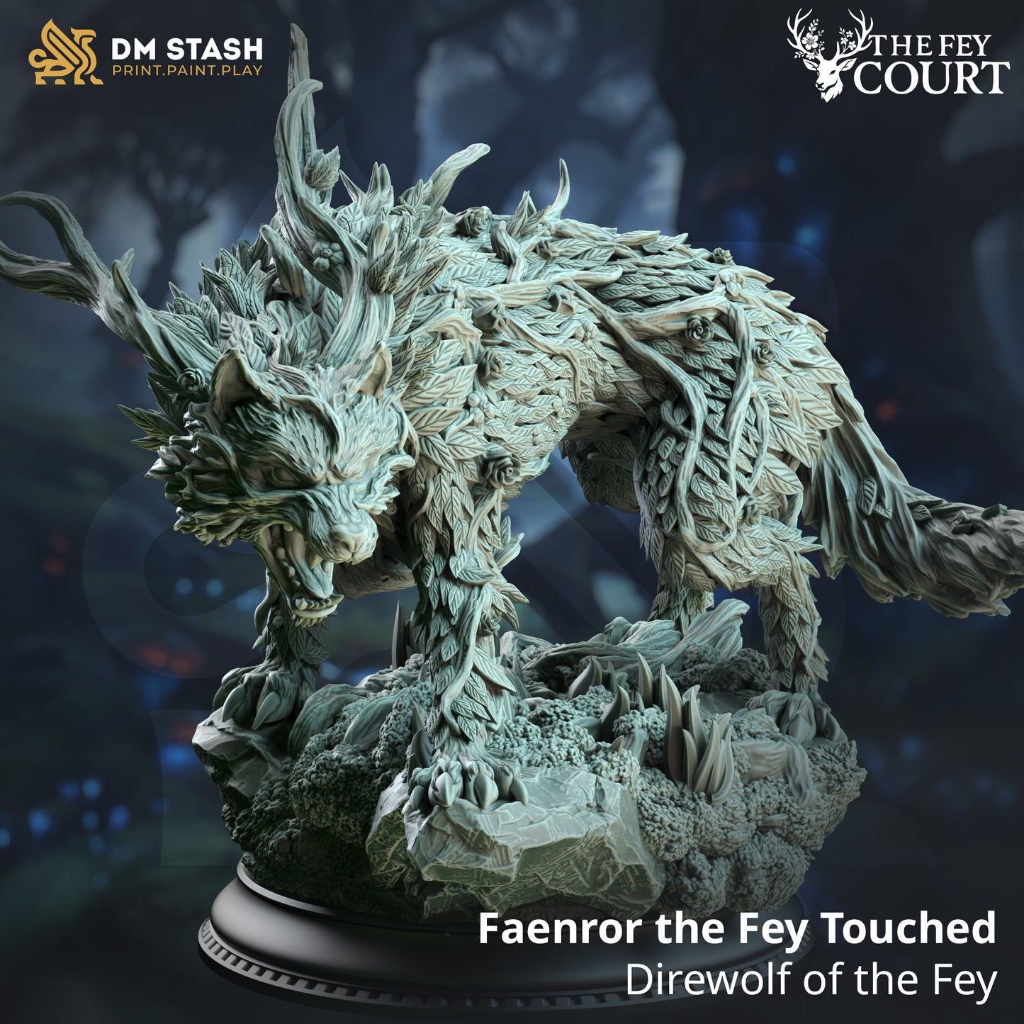 Direwolf of the Fey – Faenror the Fey-Touched