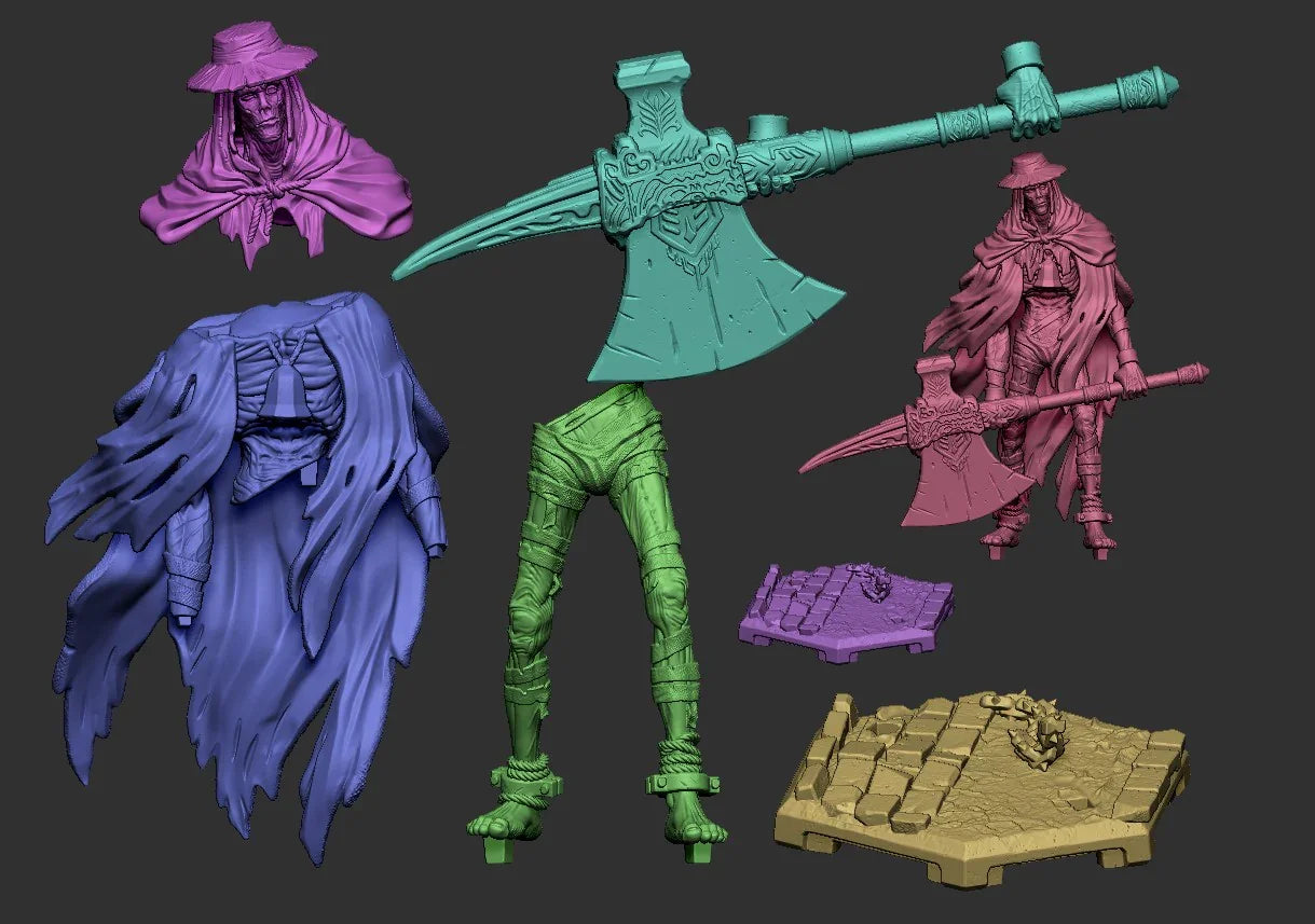 Giant Keeper | 32mm & 75mm Resin Miniature | Dragun Studios