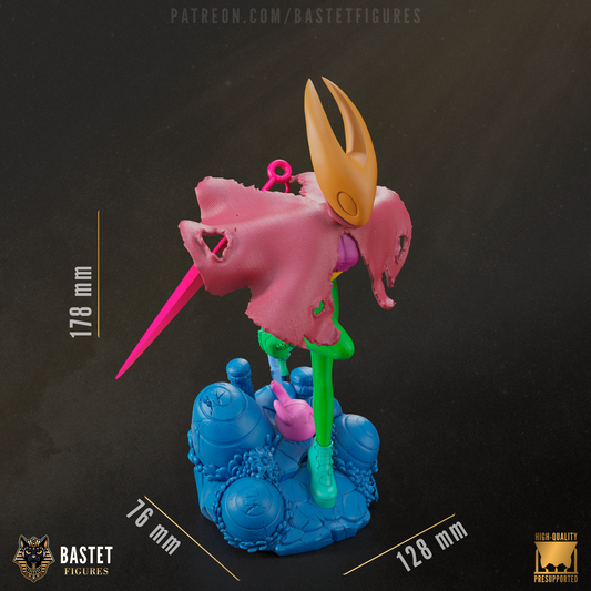 Hornet resin statue high detail display figure bust and keychain fan art collectible