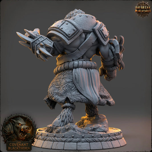 Harn Spinesnout – Boarfolk Warlord