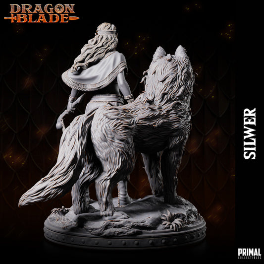 Silwer & Cooshee resin 3D printed miniature set – Dragonblade line – D&K Custom Prints