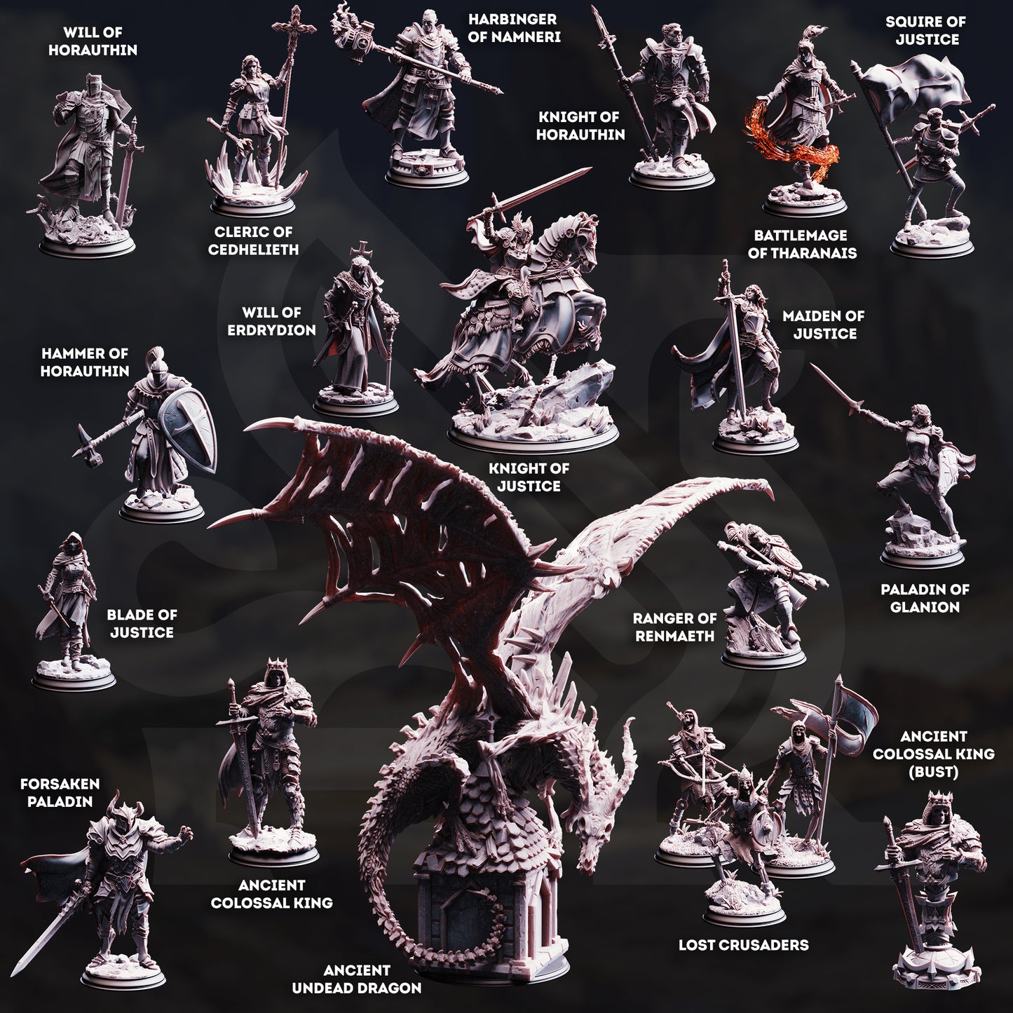 January 2026 Line up for DM Stash releases and miniature names