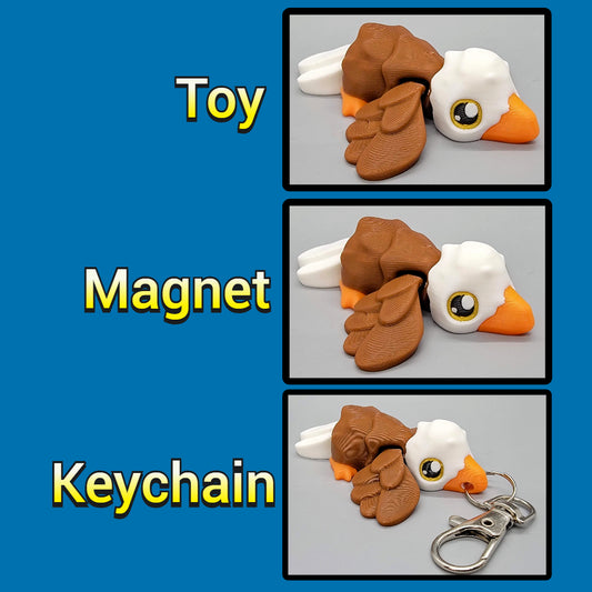 Baby Eagle — Articulated Toy