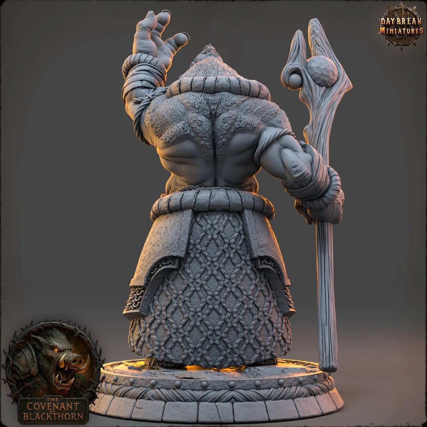 Mulkrid the Hollow – Blackthorn Warcaster