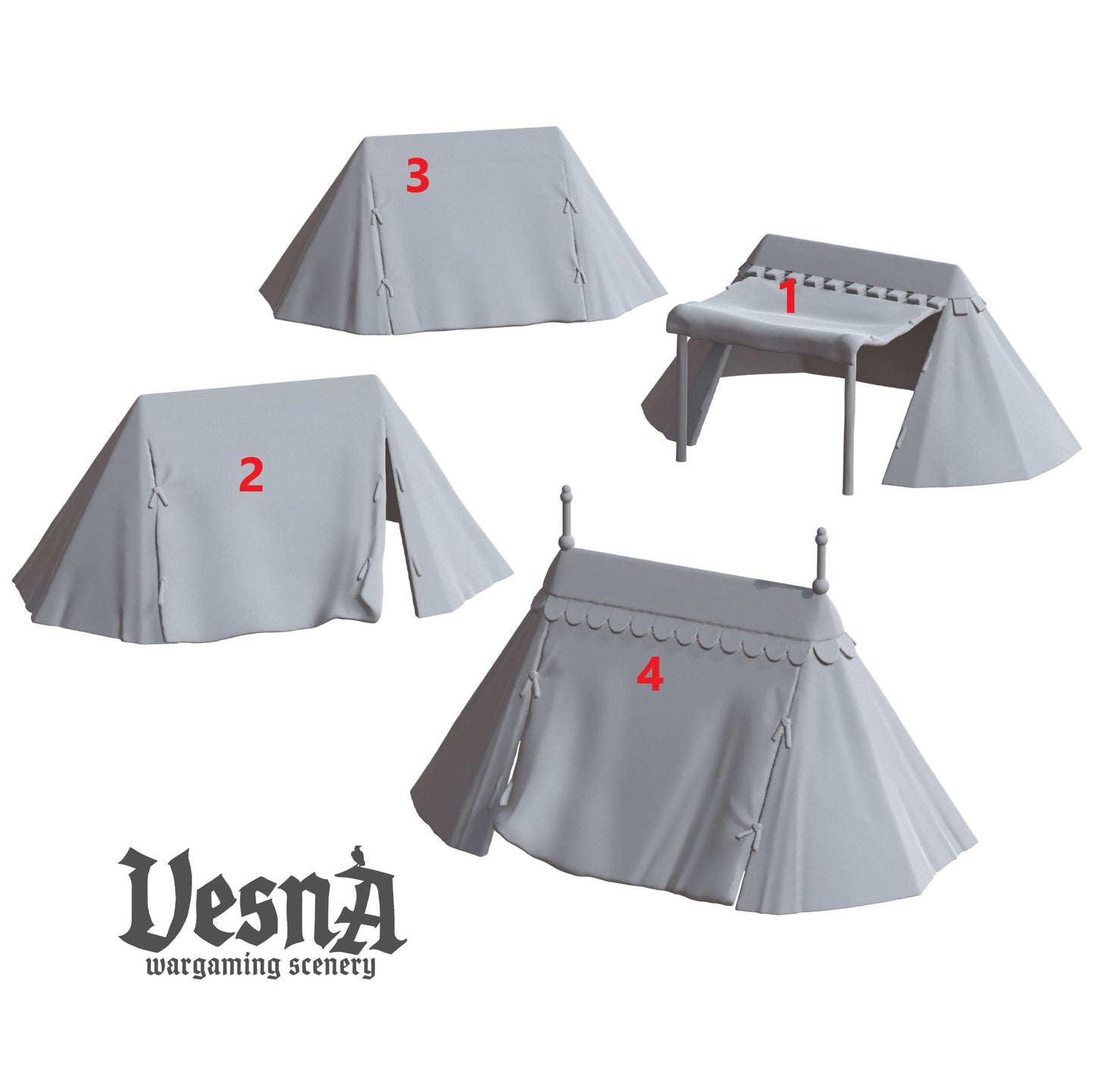 Medieval Small Tents