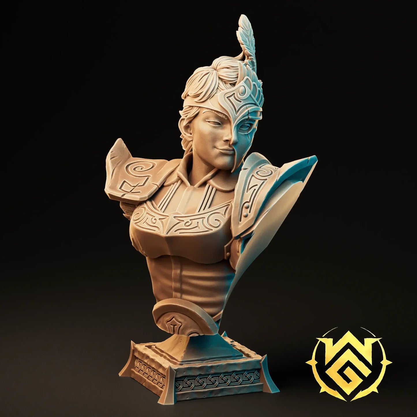 Royal Spearguard Resin Miniature or Bust