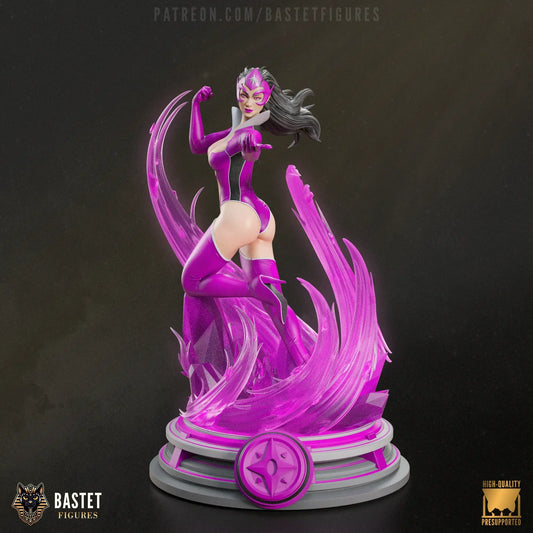 Left side angle of the full Star Sapphire figure