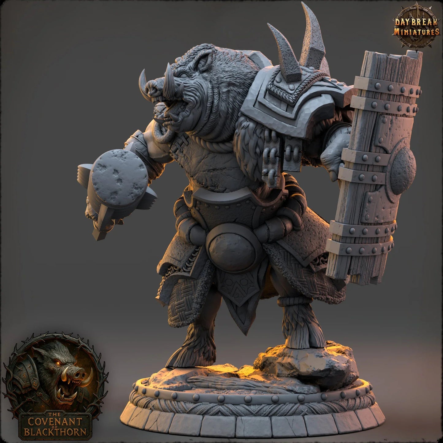 Tharna Ashgloom – Blackthorn Warlord