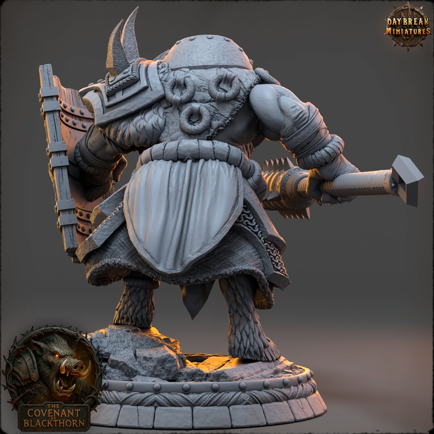 Tharna Ashgloom – Blackthorn Warlord