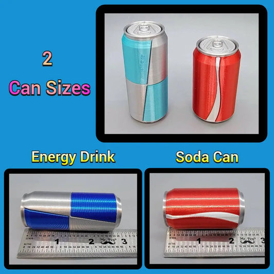 Soda Can Keychain Clickers