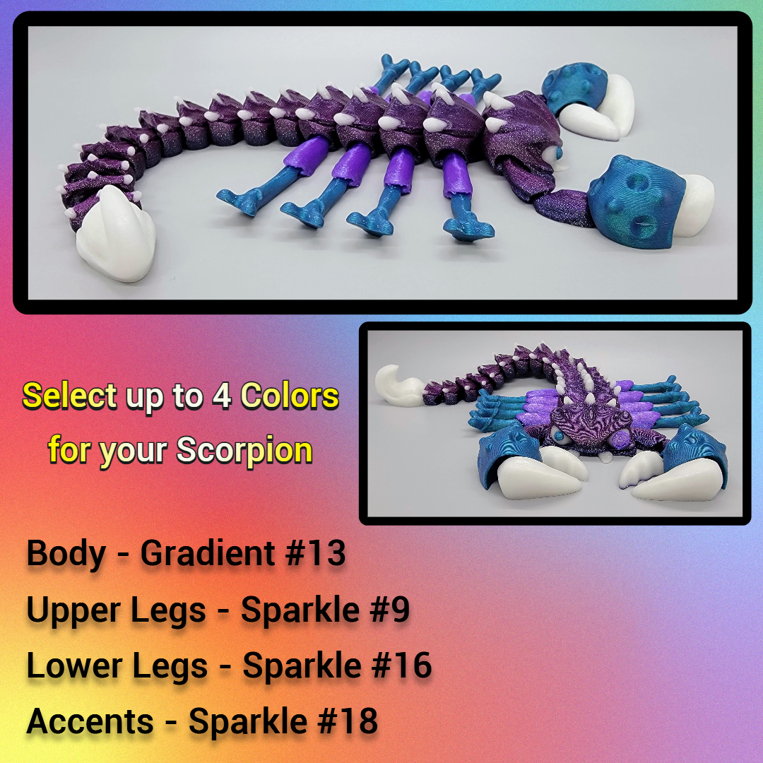Twisty Scorpion Toy | Articulated | Figure