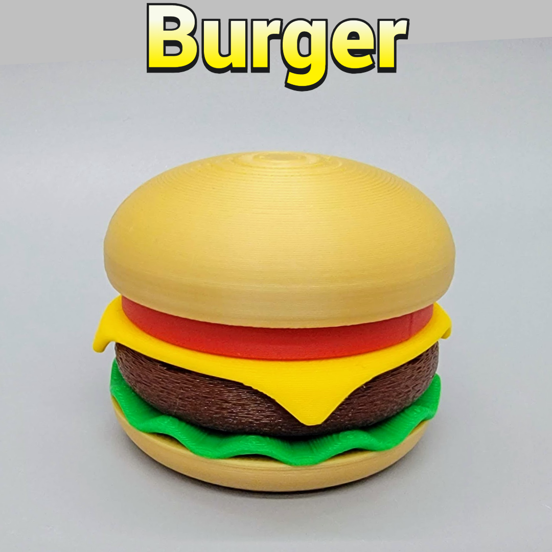 Clicky Fast Food Fidgets - Calming Toys for Stimming & Anxiety Relief