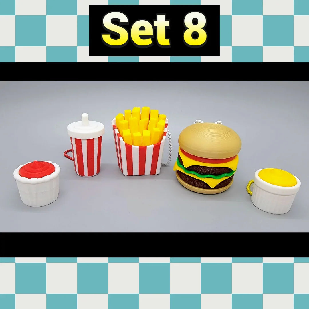 Clicky Fast Food Fidgets