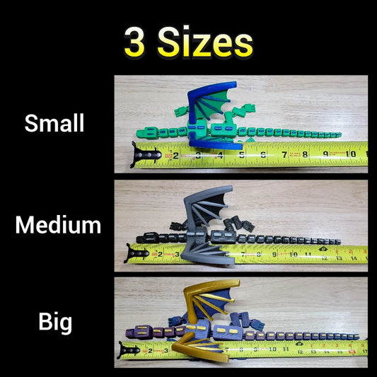 Custom Blocky Dragon Toy