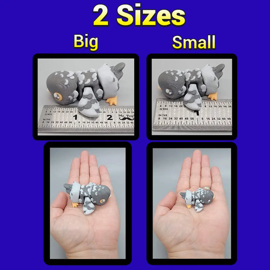 Floppy Pigeon Fidget Toy