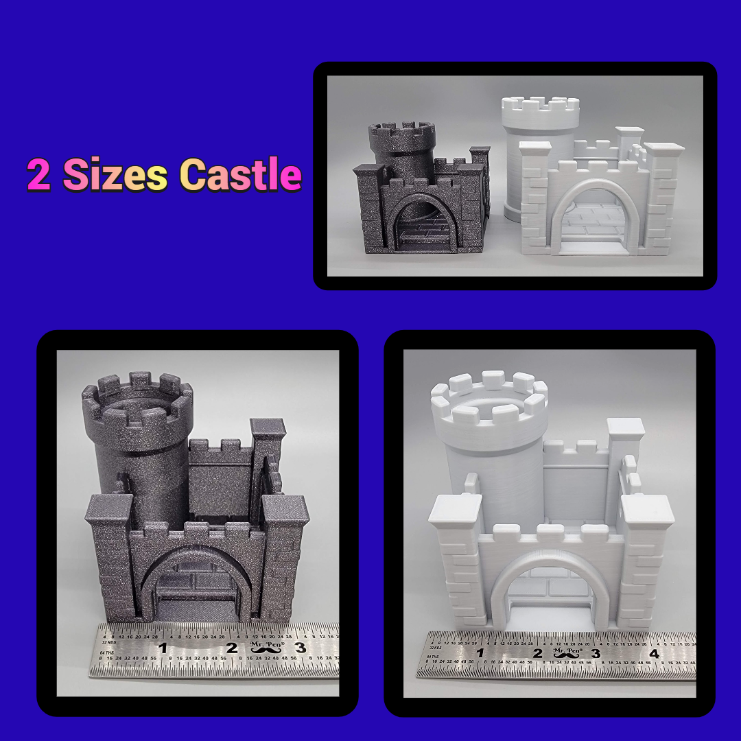 Little Dragon & Castle Toy