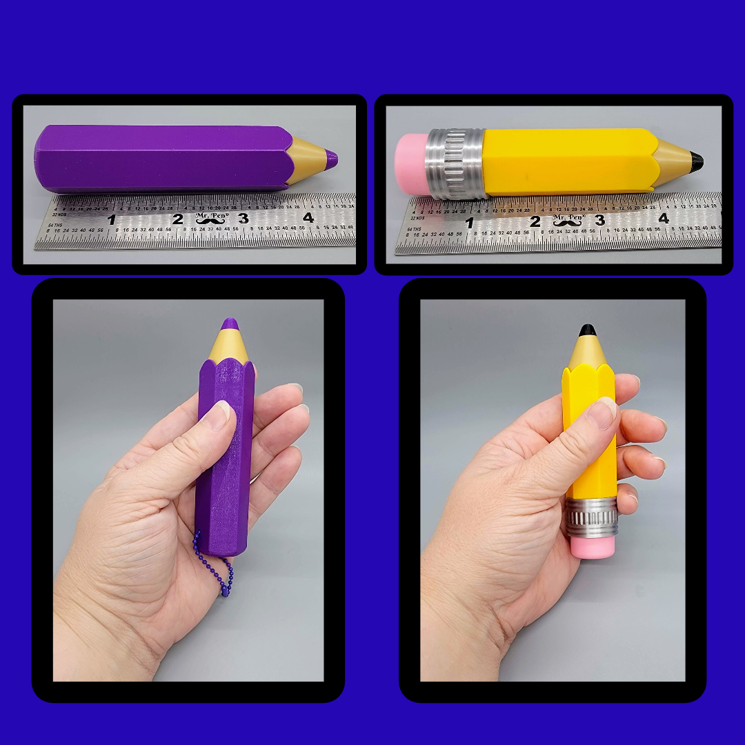 Pencil Clickers Custom Colors